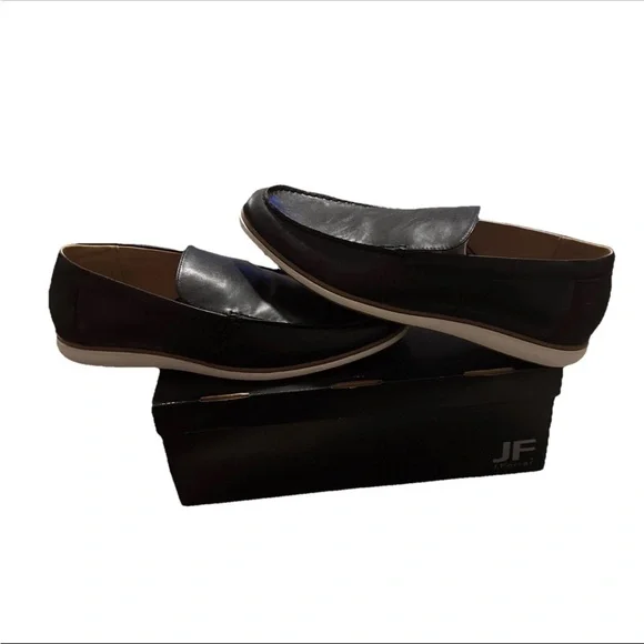 jf j.ferrar | Shoes | Jf Jferrar Black And Tan Mens Slipon  display picture 2